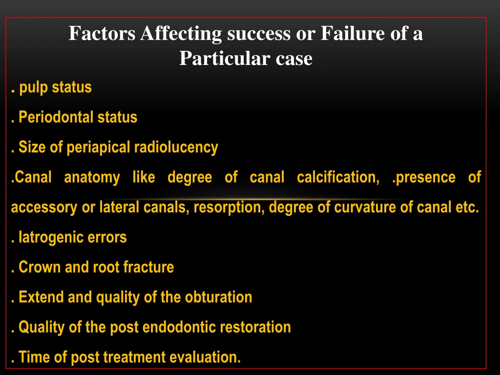 factors affecting success or failure 1