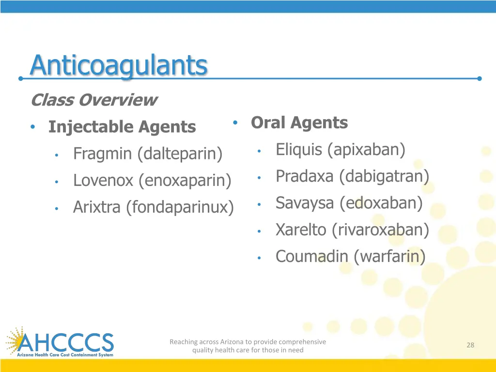 anticoagulants 1