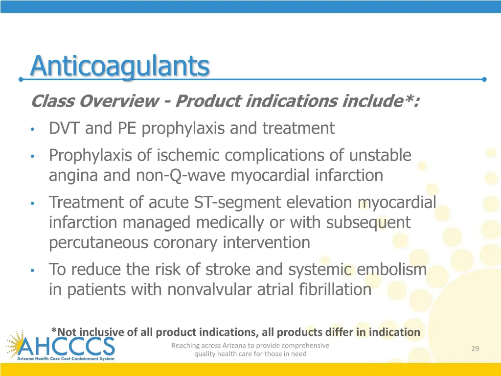 anticoagulants 2
