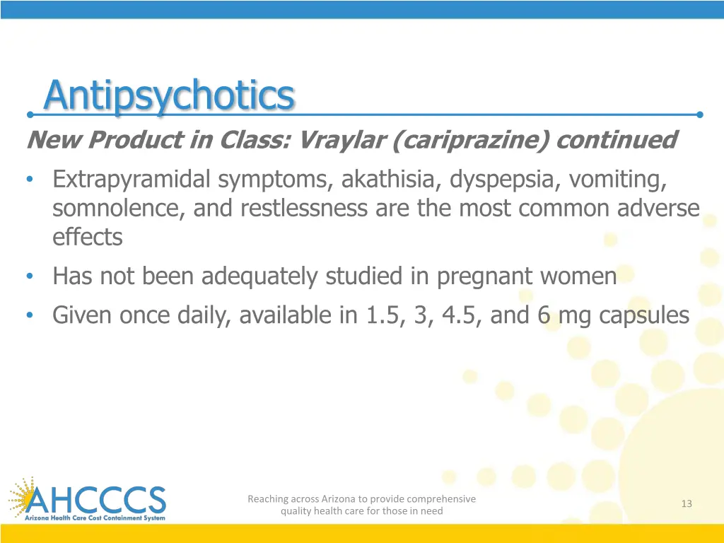 antipsychotics new product in class vraylar 1