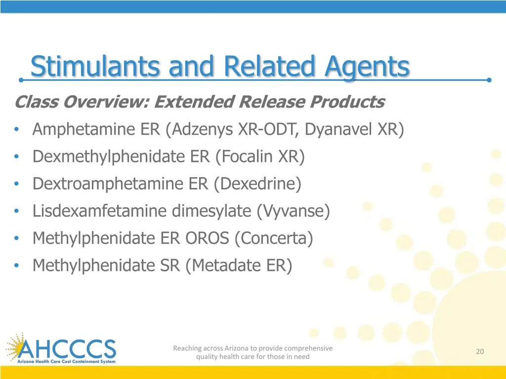 stimulants and related agents 2
