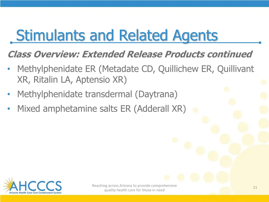 stimulants and related agents 3