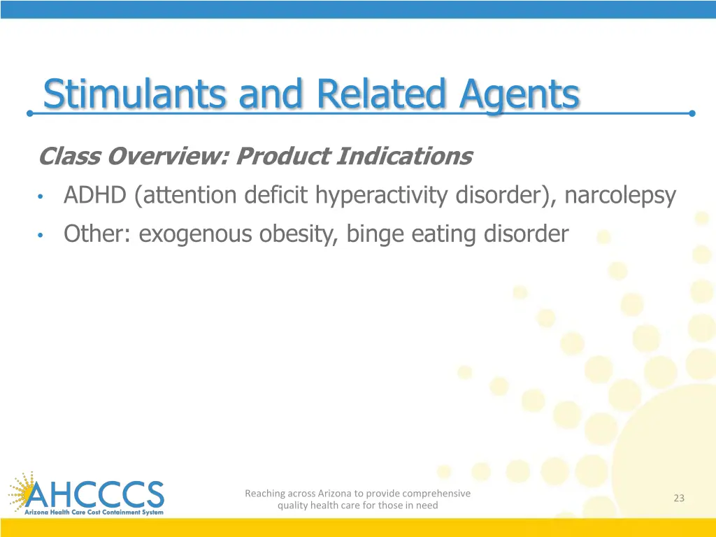 stimulants and related agents 5