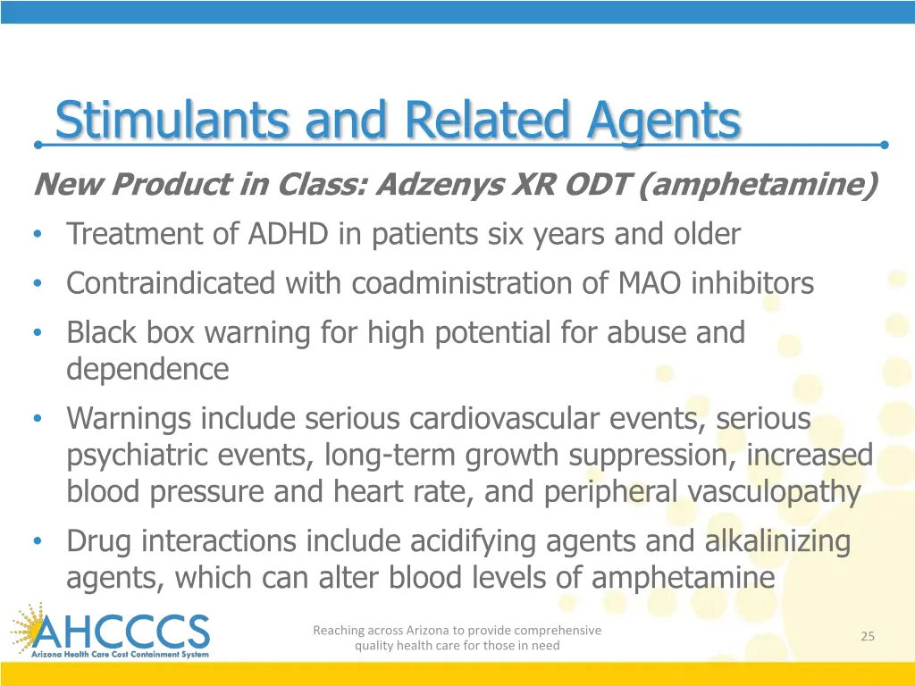 stimulants and related agents 7
