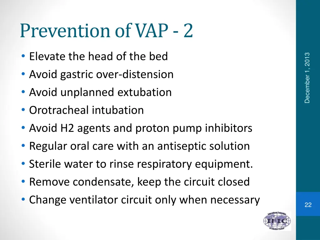 prevention of vap 2