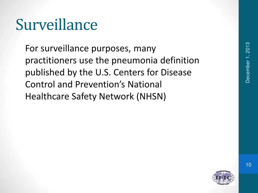 surveillance