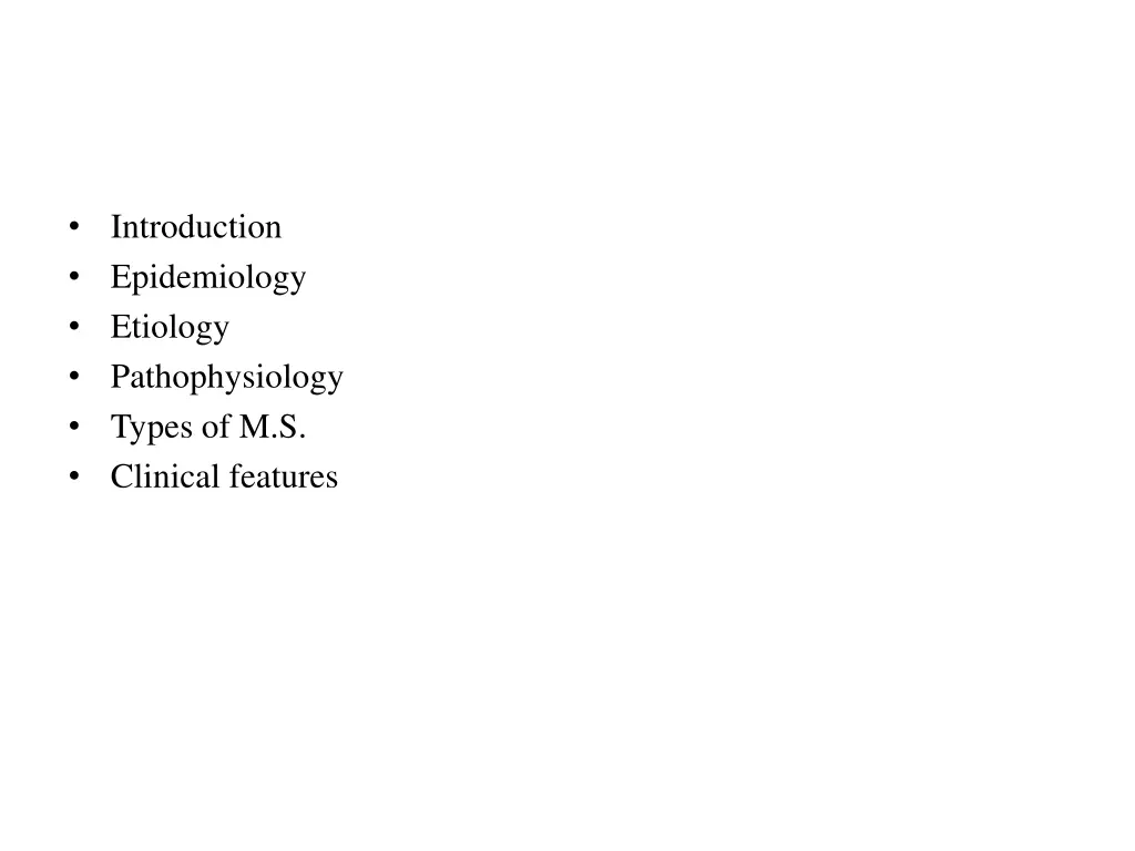 introduction epidemiology etiology