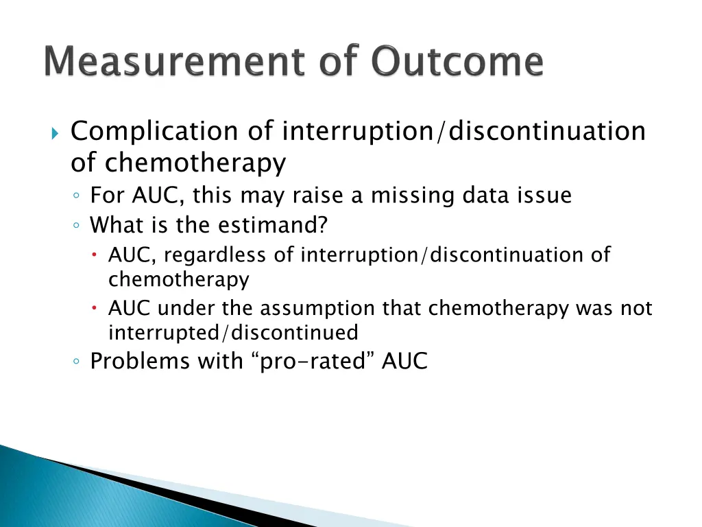complication of interruption discontinuation