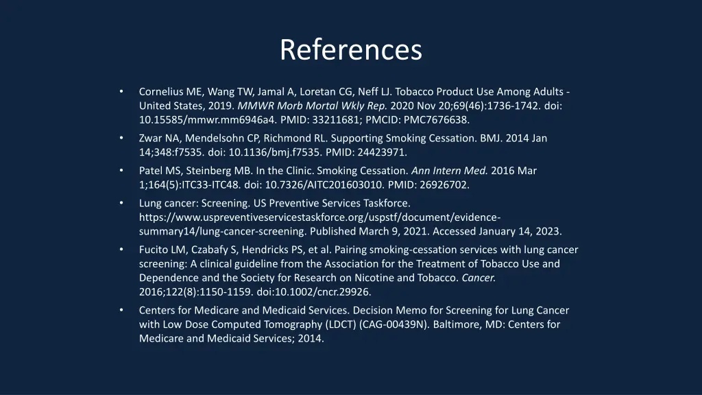 references