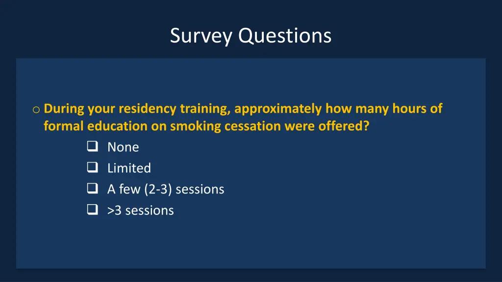 survey questions
