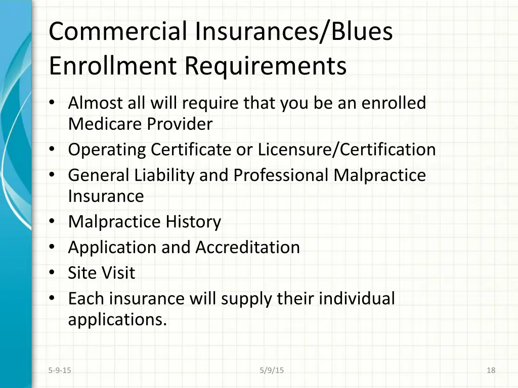 commercial insurances blues enrollment