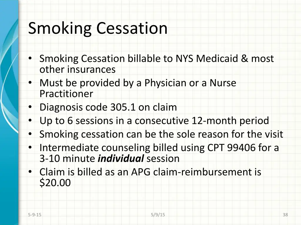 smoking cessation