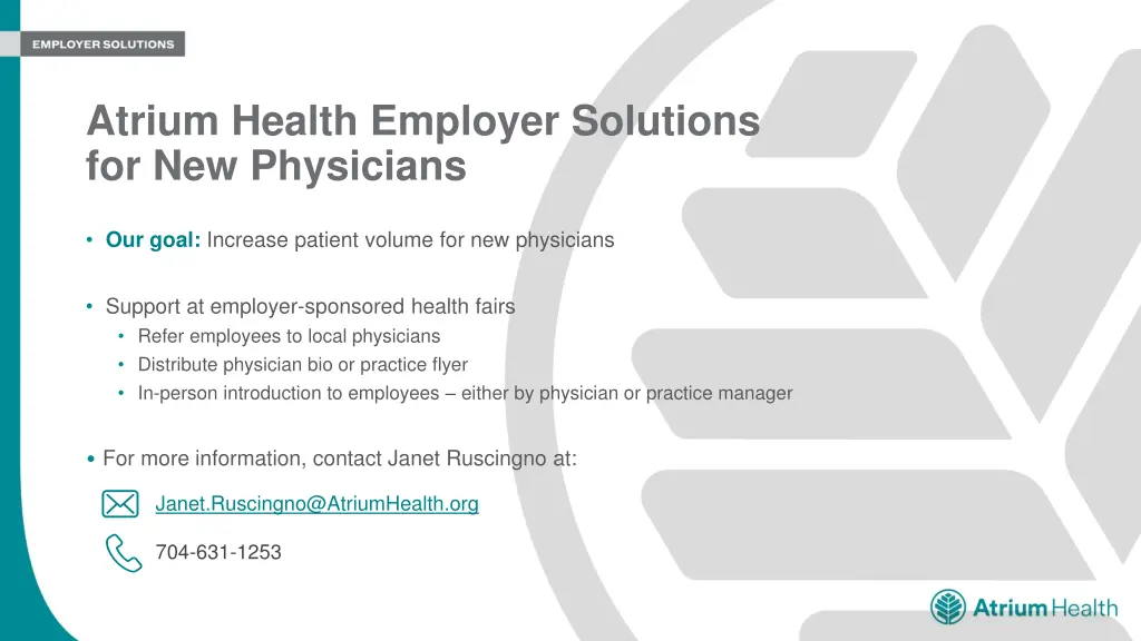 atrium health employer solutions 2