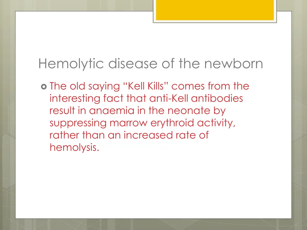 hemolytic disease of the newborn 1