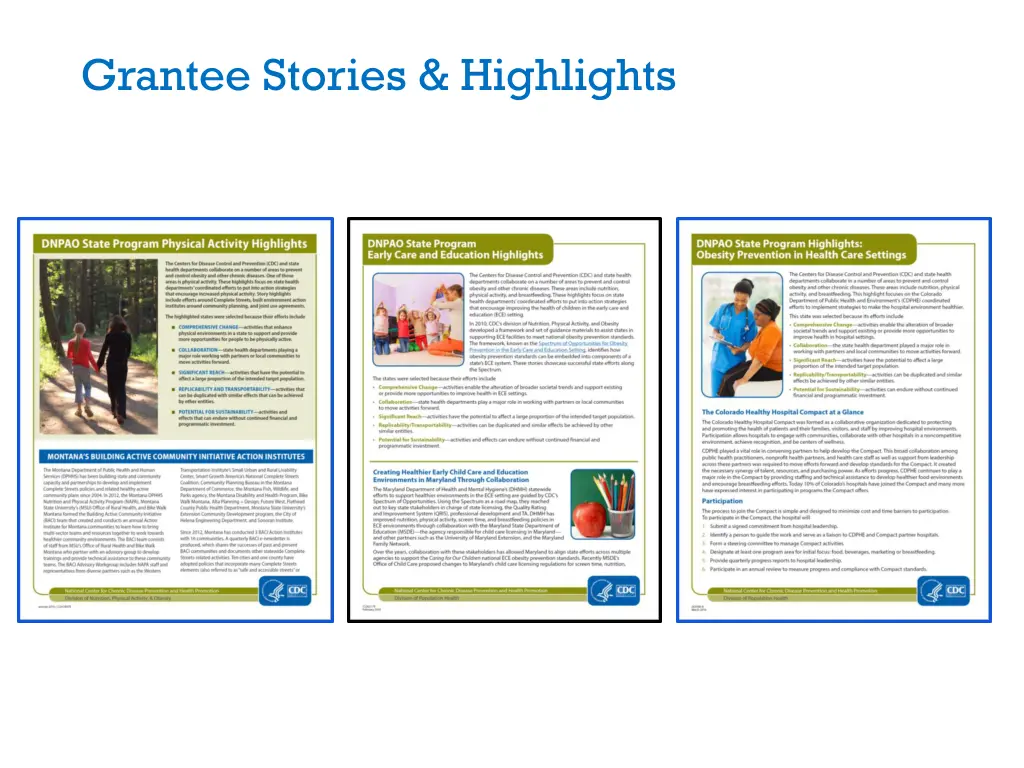 grantee stories highlights