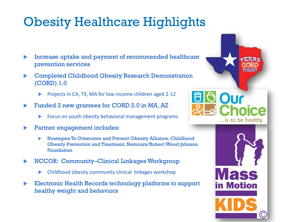 obesity healthcare highlights