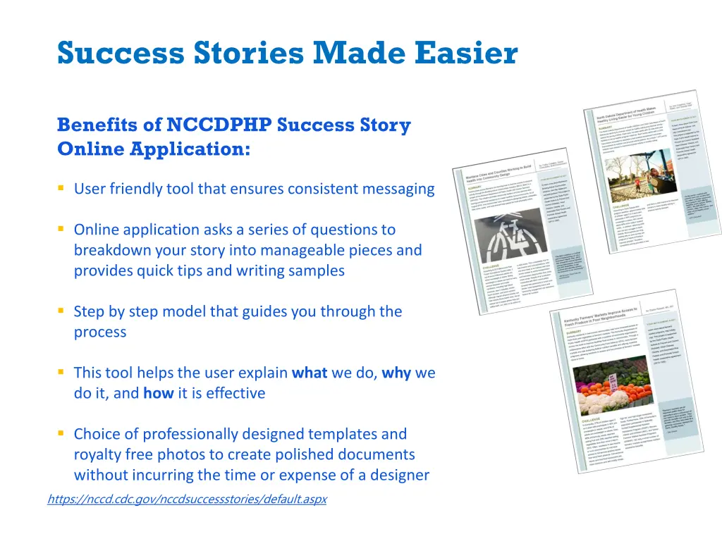 success stories made easier