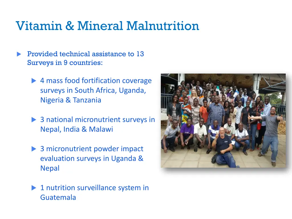 vitamin mineral malnutrition
