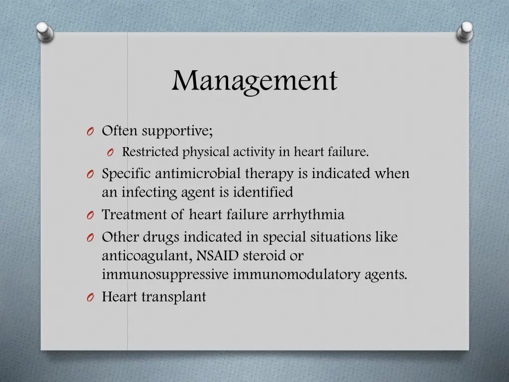 management