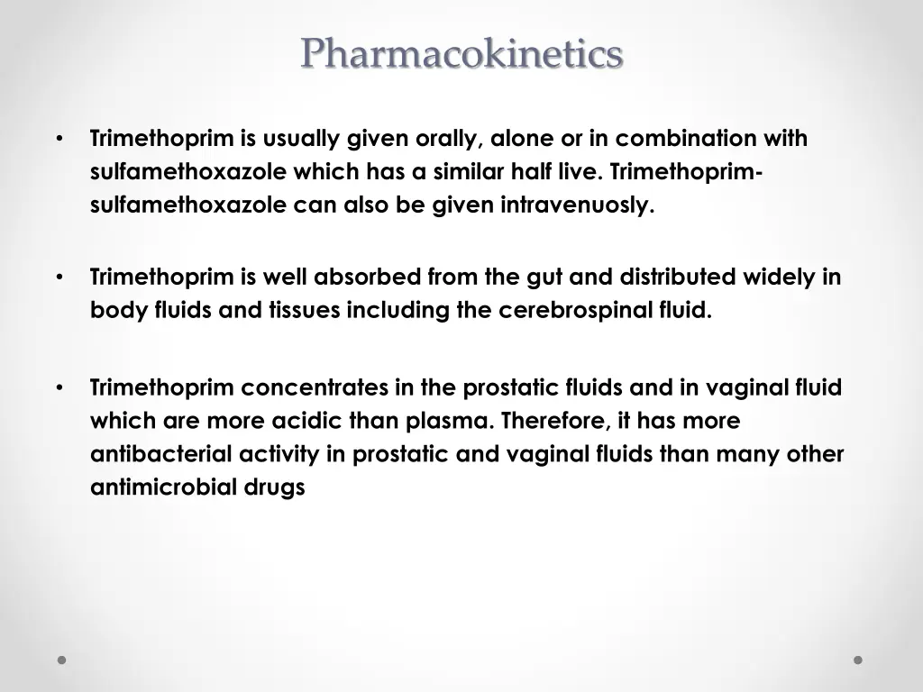 pharmacokinetics 1