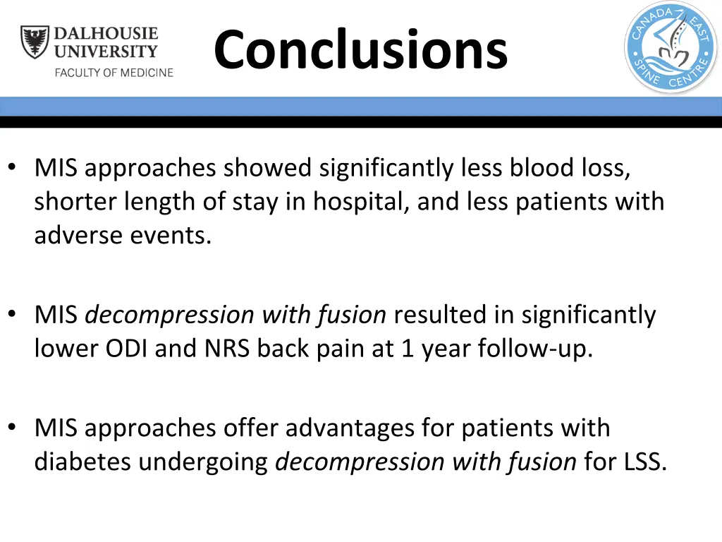 conclusions