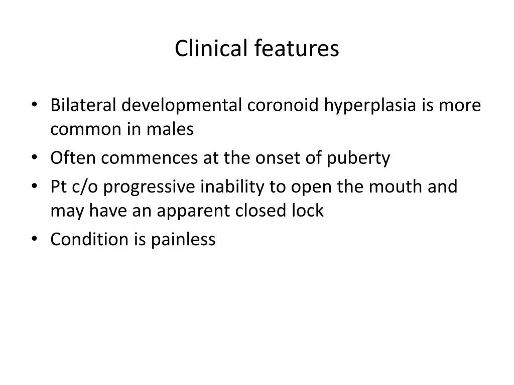 clinical features 4