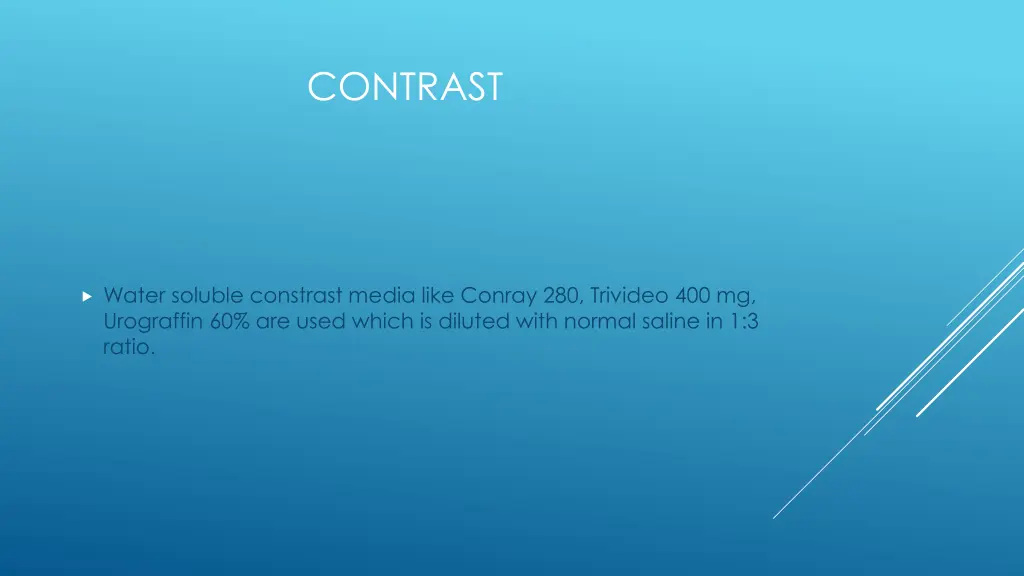 contrast