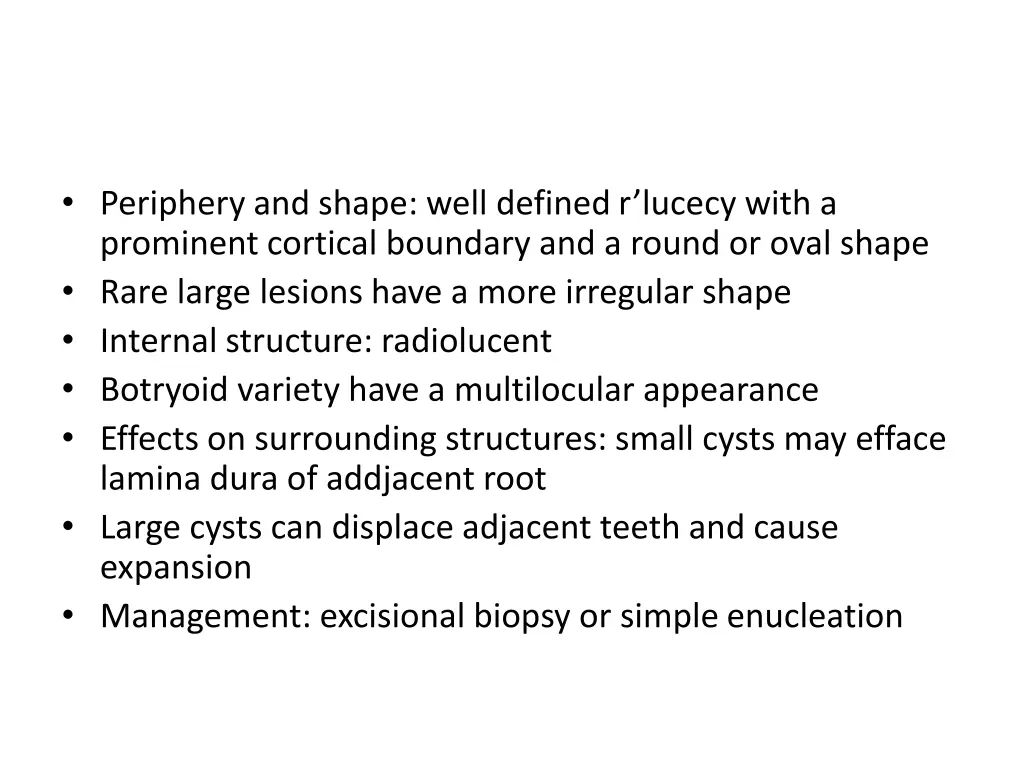 periphery and shape well defined r lucecy with