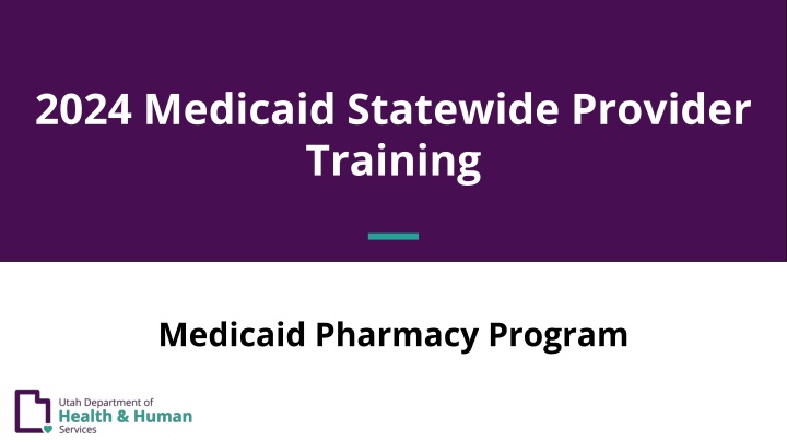 2024 medicaid statewide provider training