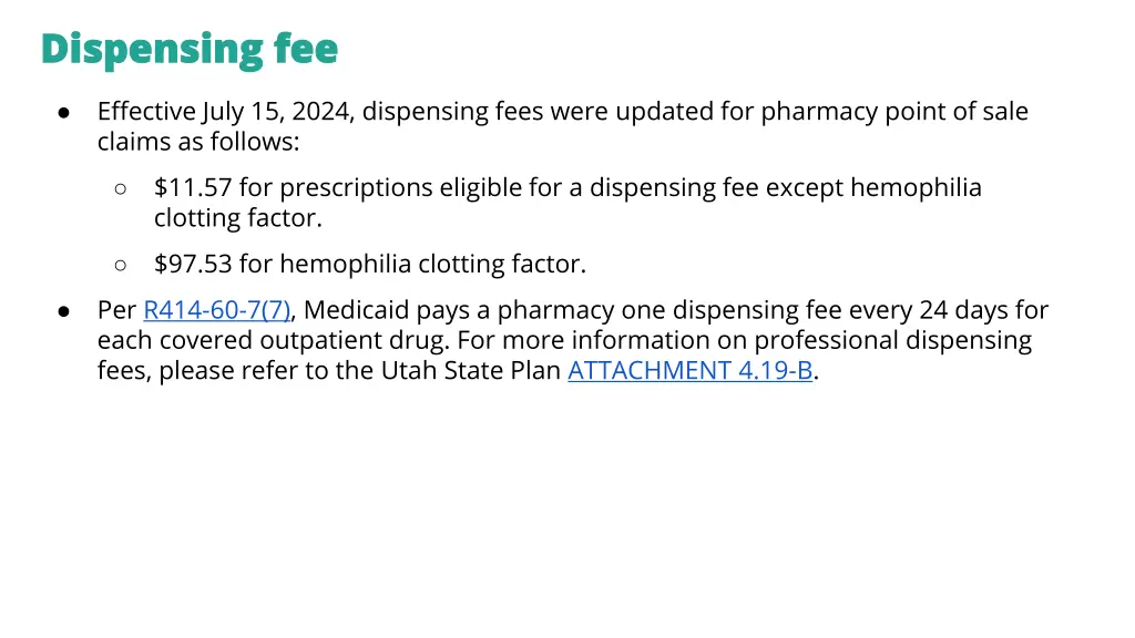 dispensing fee dispensing fee