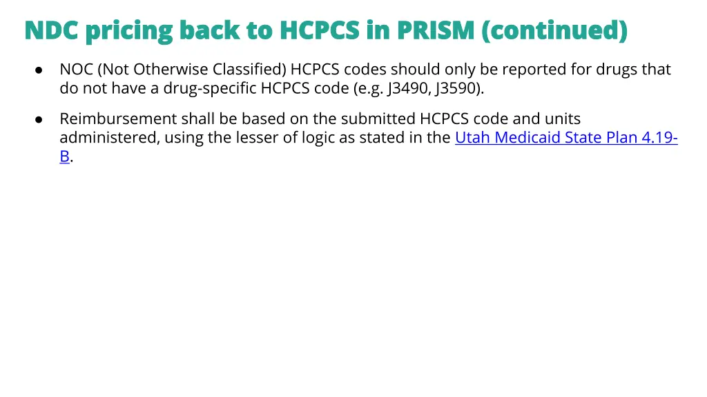 ndc pricing back to hcpcs in prism continued 1