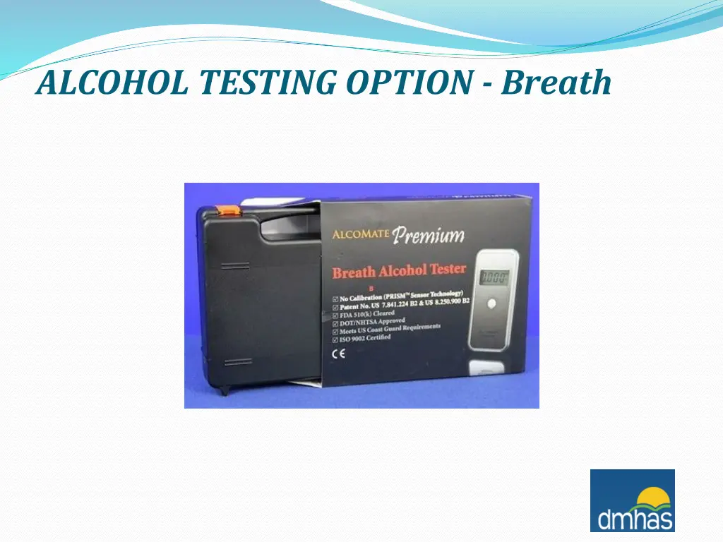 alcohol testing option breath
