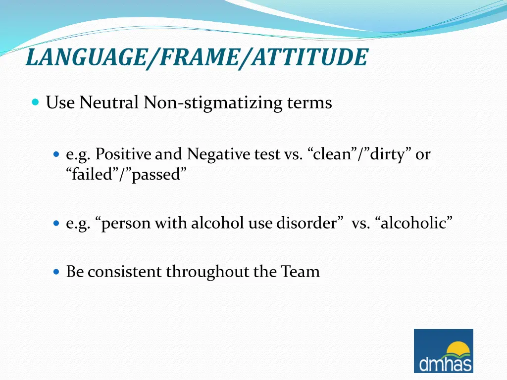 language frame attitude 1