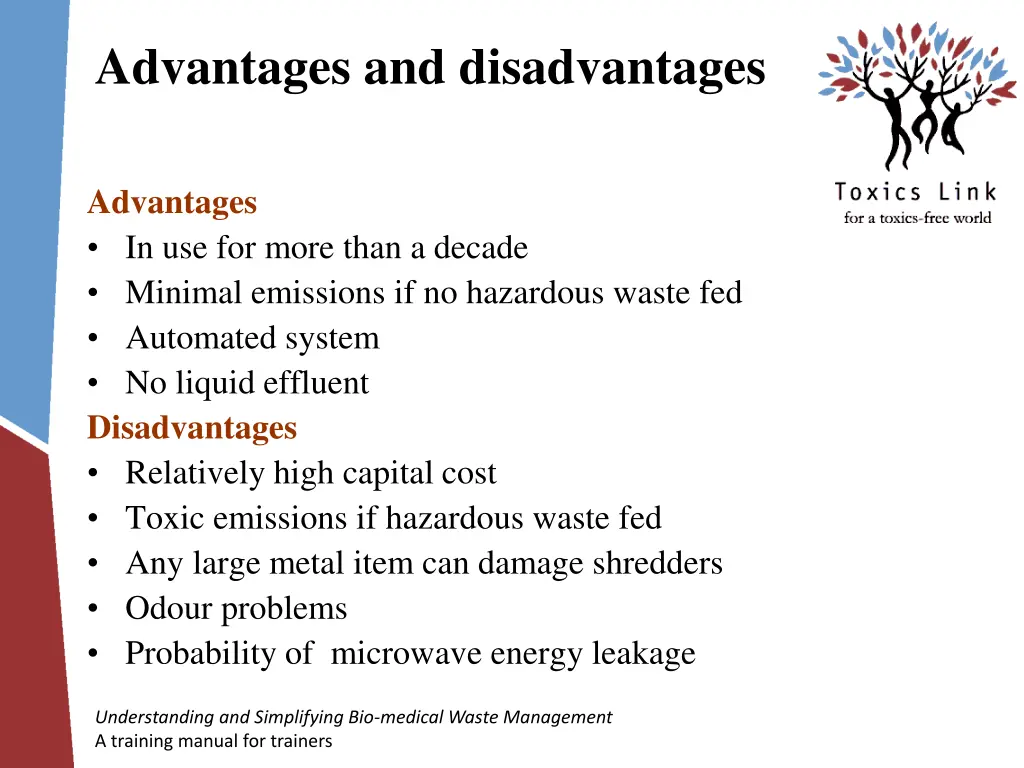 advantages and disadvantages