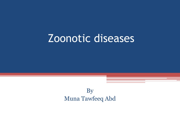 zoonotic diseases