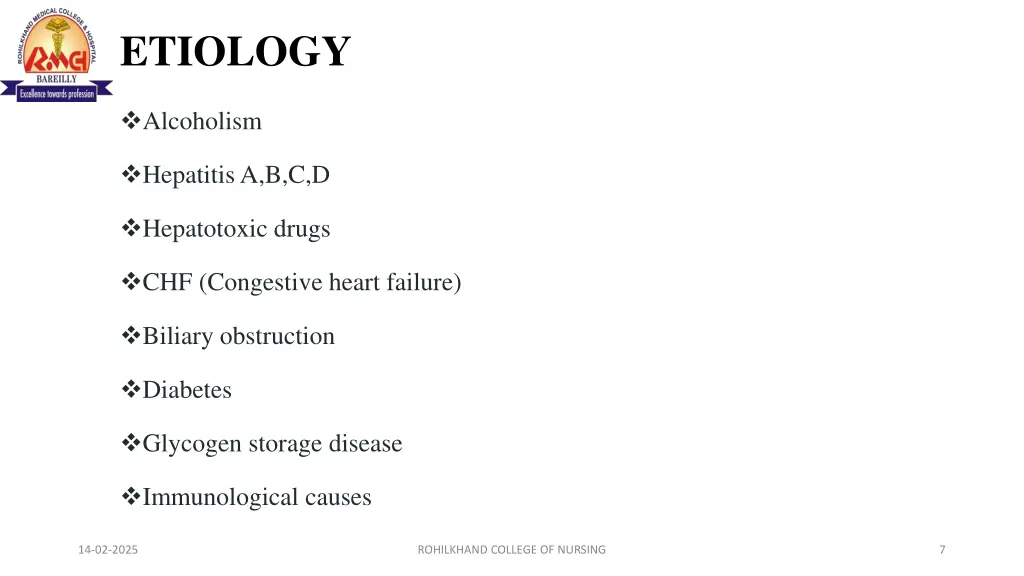 etiology