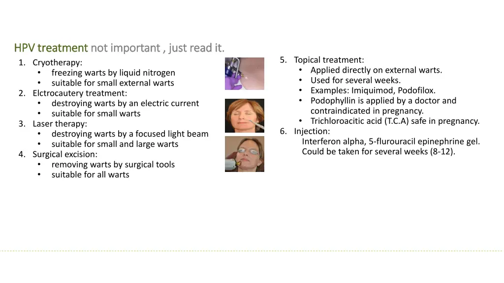 hpv treatment hpv treatment not important just