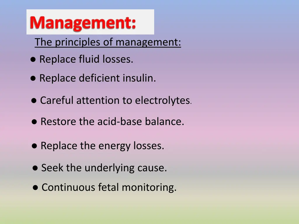 management the principles of management replace