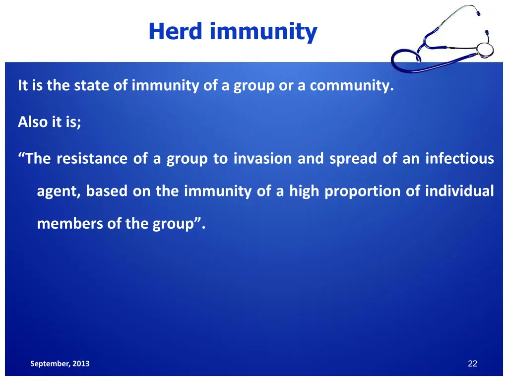 herd immunity