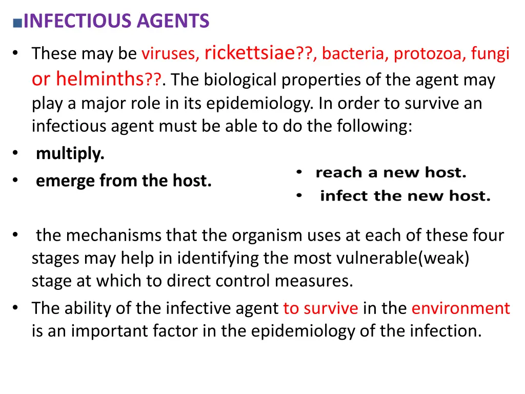 infectious agents these may be viruses