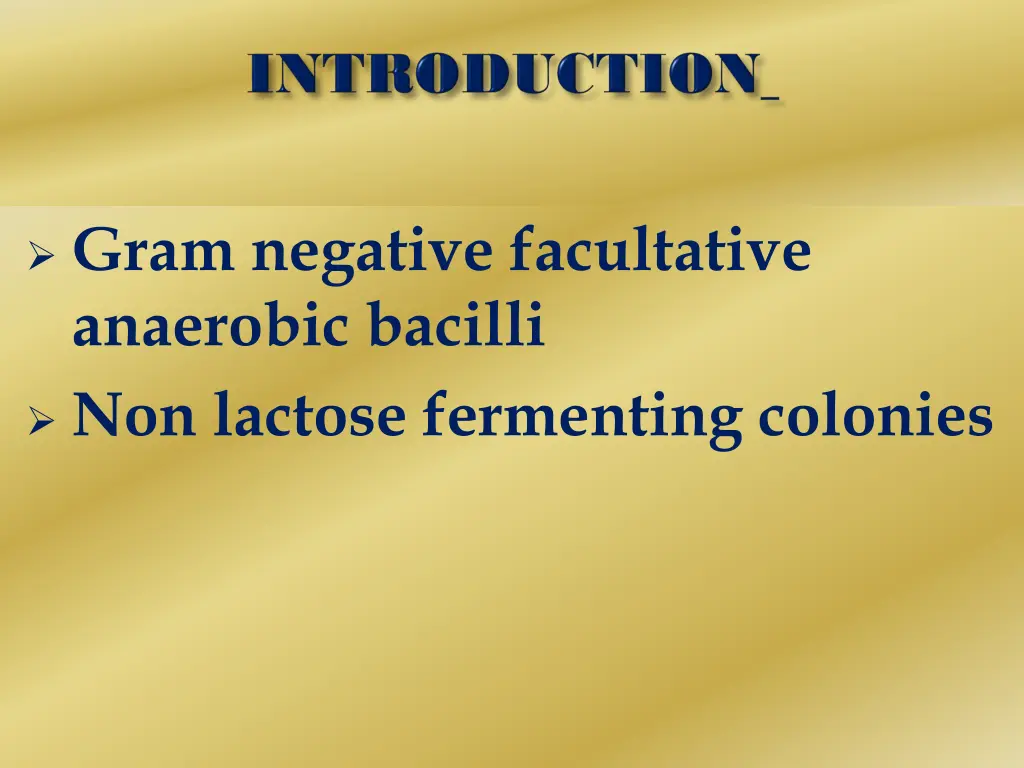 gram negative facultative anaerobic bacilli