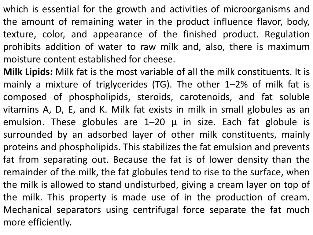 which is essential for the growth and activities