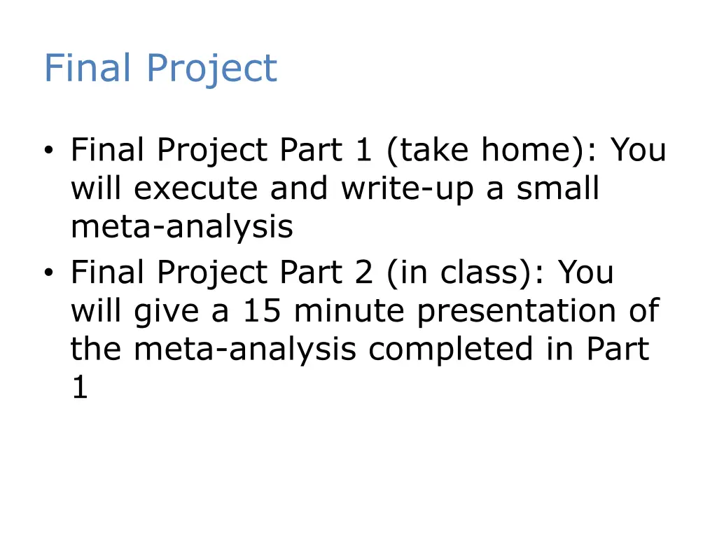 final project