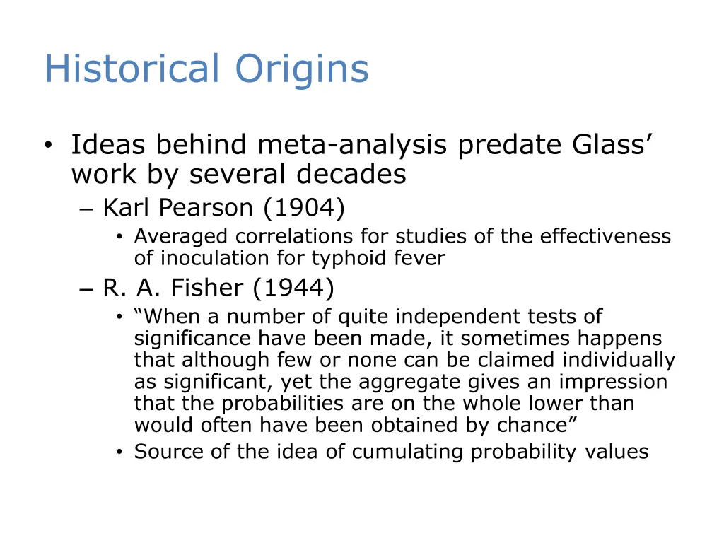 historical origins