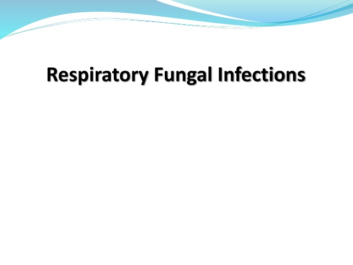 respiratory fungal infections