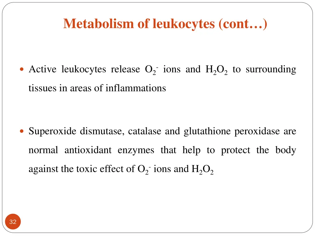 metabolism of leukocytes cont 1