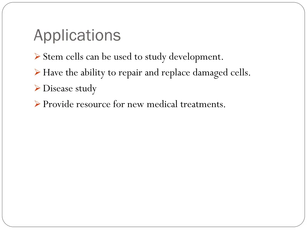 applications