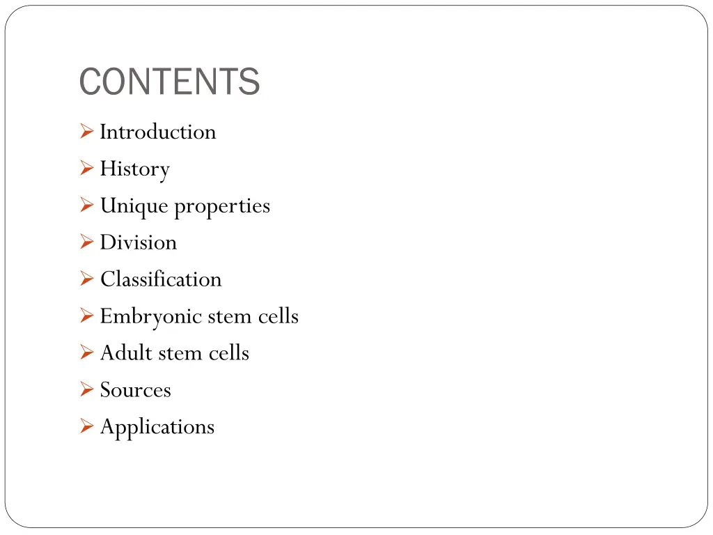 contents