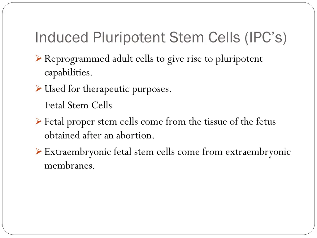 induced pluripotent stem cells ipc s