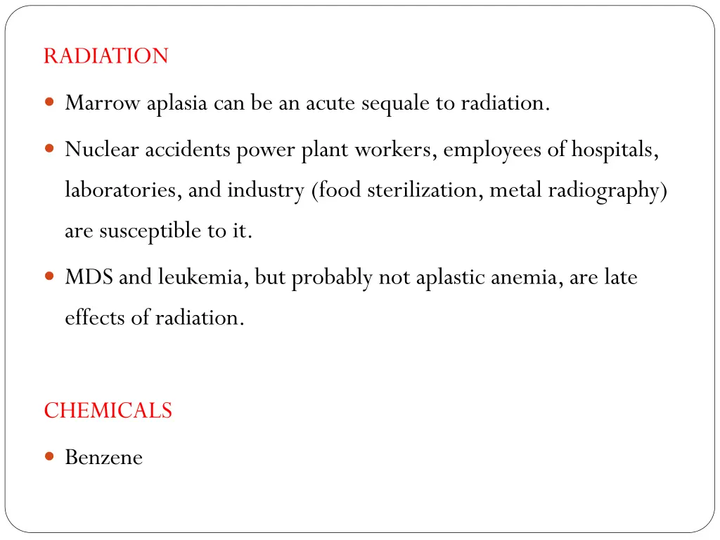 radiation
